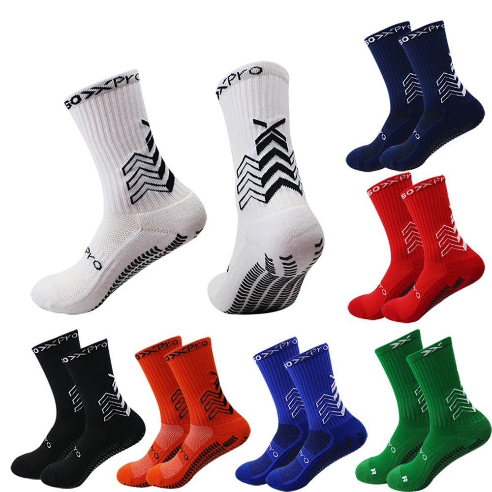 1 Pair Non Slip Sports for Men Women Breathable Unisex Athletic Soccer Socks for Football Basketball Baseball Running