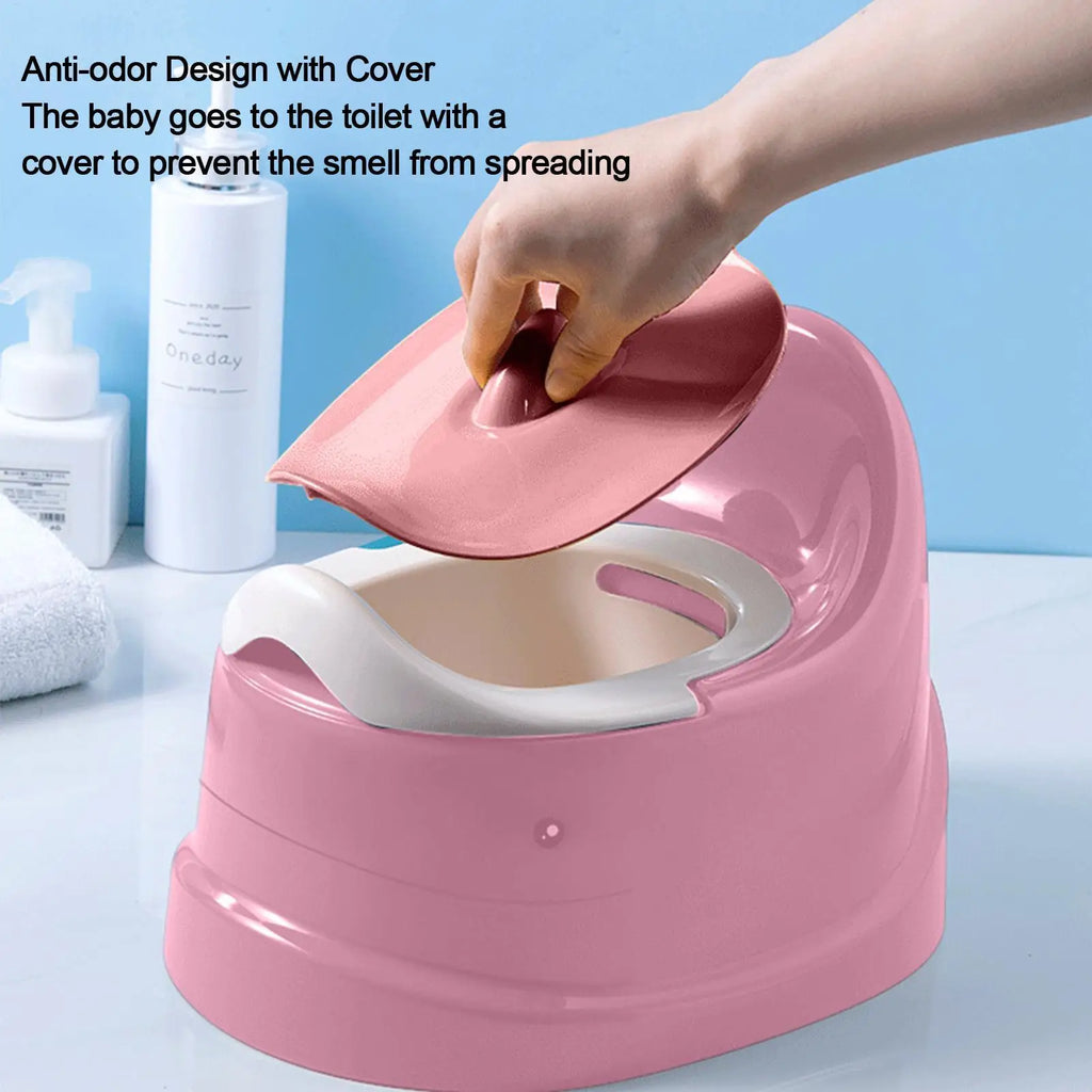 hot Toddler Potty Baby Toilet Trainer Portable Training Toilet For Travel Stable And Safe Oval Bottom Design Non Slip Potty