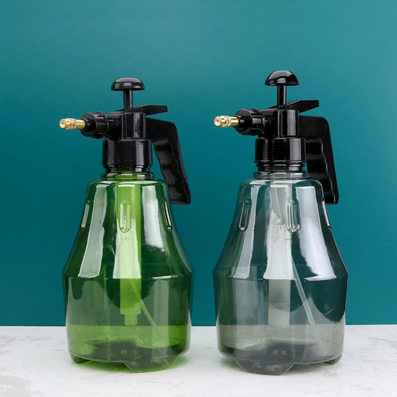 1pc Premium Plastic Pressure Spray Bottle - Powerful Air Pressure Technology, Adjustable Nozzle, High-Pressure Mist Sprayer for