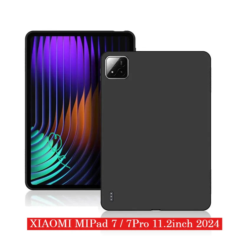 Lightweight Funda for Xiaomi Pad 7 7Pro 11.2inch 2024 6 Pro 11" MIPad 6S Pro12.4" Case Protective Airbag Soft TPU Silicone Cover