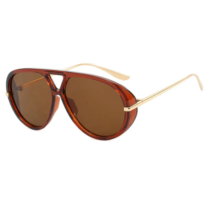 Women Brand Designer Luxury Sun Glasses Sex Vintage Oversized Sunglasses Female Black Fashion Oculos De Sol #300864