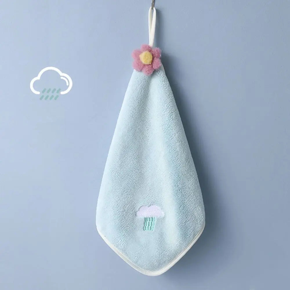 Thicken Kitchen Wipe Microfiber Microfiber Towel Kitchen Rags Absorbent Cloth Hand Towel Dishcloths Handkerchief Kitchen Towels