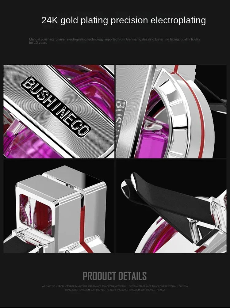 Car Perfume Air Freshener Auto Vent Aromatherapy High-End and Elegant Car Perfume Good Gifts for Women Long Lasting Perfume