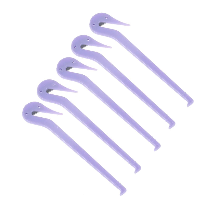 5Pcs Hair Bands Rubber Cutter Girls DIY Styling Headwear Band Cutting Tool