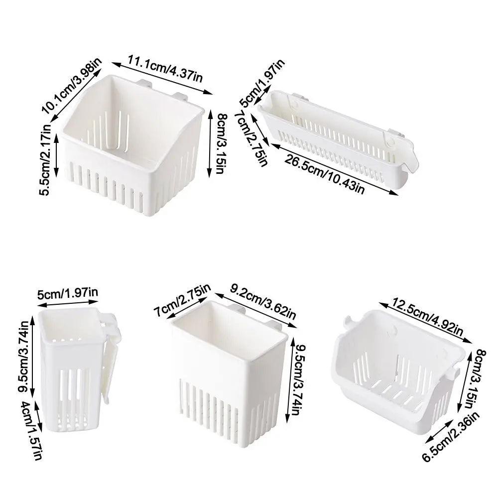 Multifunctional Kitchen Chopsticks Holder Hanging Durable Tableware Storage Rack Kitchen Organizer Save Space Tableware Holder