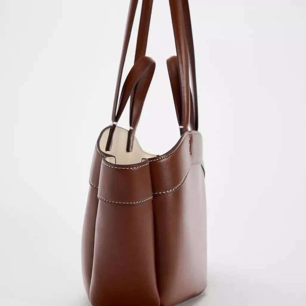 Luxury Tote Designer Bags for Women PU Leather Handbags Large Shoulder Bag High Quality Composited Bag 2025 Bucket Women Bags