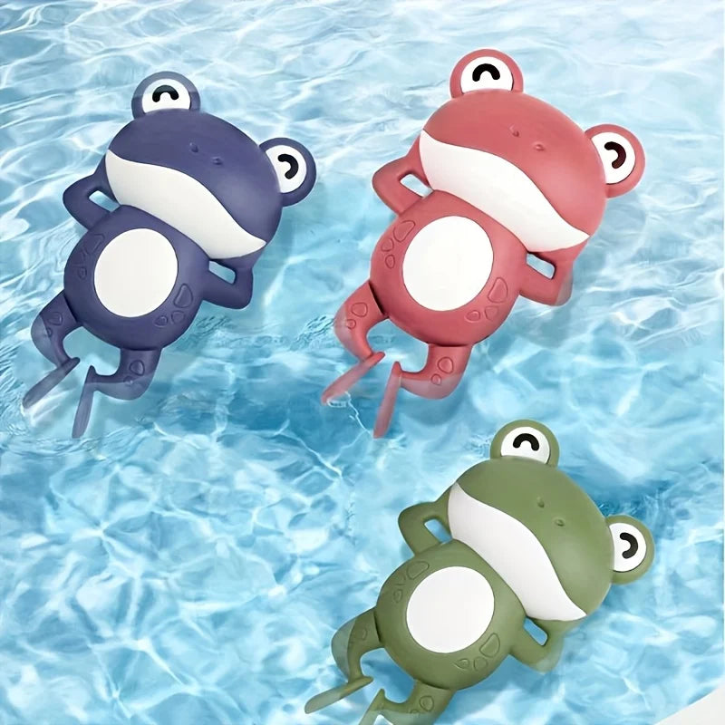 Frog Bath Toy - Non-toxic Plastic, Suitable for Water Games , Ideal Shower&Swimming Pool Game Partner, Gift for Summer Holiday