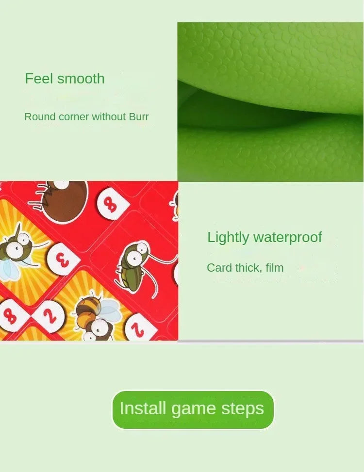 Board Games for Children Family Party Toys Frog Mask Wagging Tongue Lick Cards Antistress Funny Desktop Puzzle Game Toys