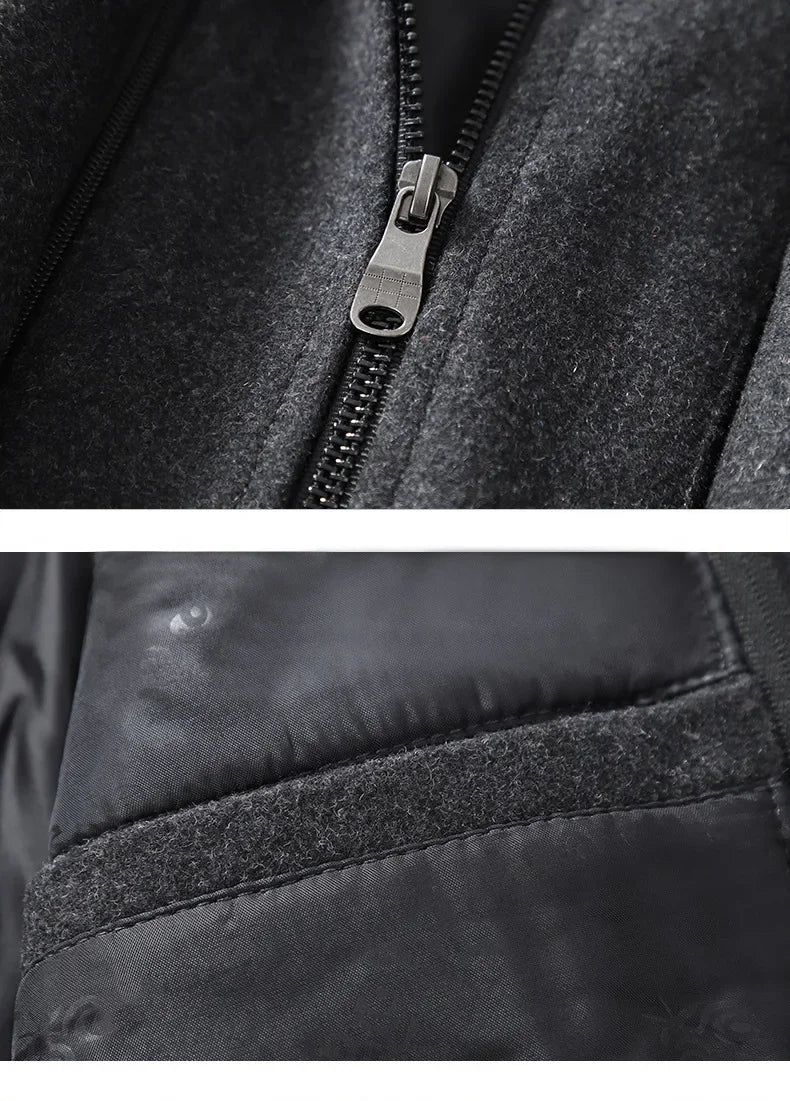 Customizable Winter Warm Thickened Men's Casual Jacket Fashion Coats Tailor-made Suits MWT412249
