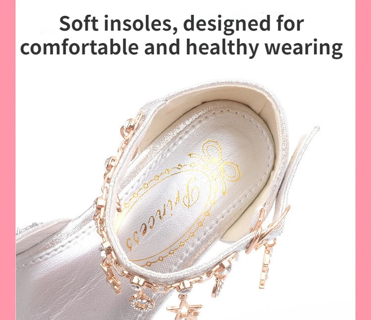 Kids Shoes Spring Autumn New Soft Princess Shoe Performance Shoe Breathable Sandal Girl Shoe Sandals Girl Kid Shoes Zapatos Niña