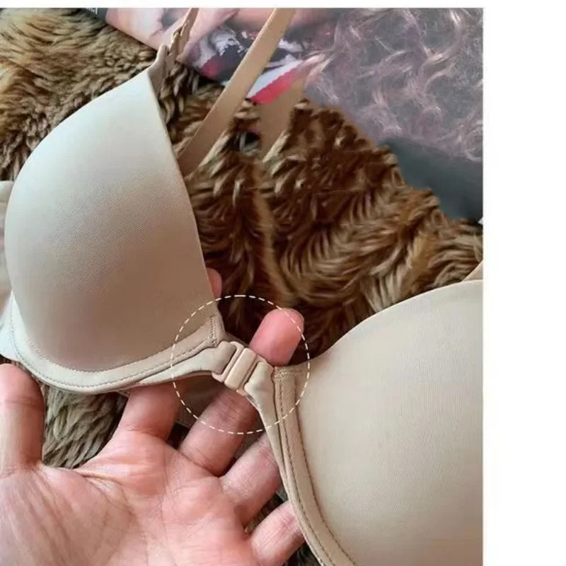 Seamless Bra Front Closure Bras For Women Small Cup Nonwire Brassiere Thin Pads Sexy Lingerie Female S-XL Underwear Intimates