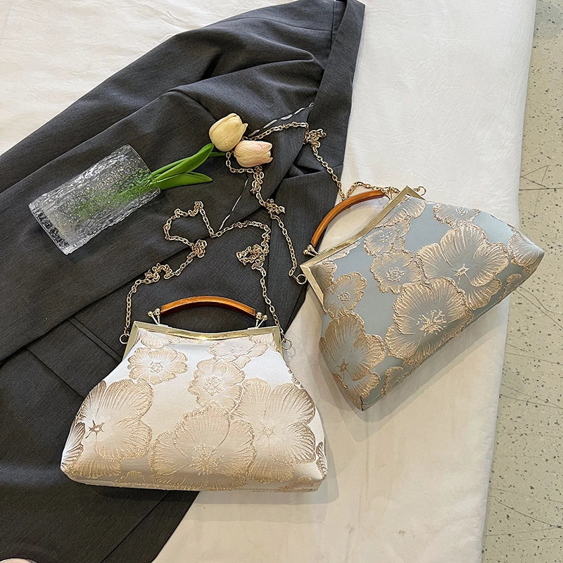 Women Party Dinner Bag Fashion Exquisite Ladies Dinner Bag Luxury Elegant Chain Simple Formal Gorgeous Crossbody Daily use Purse