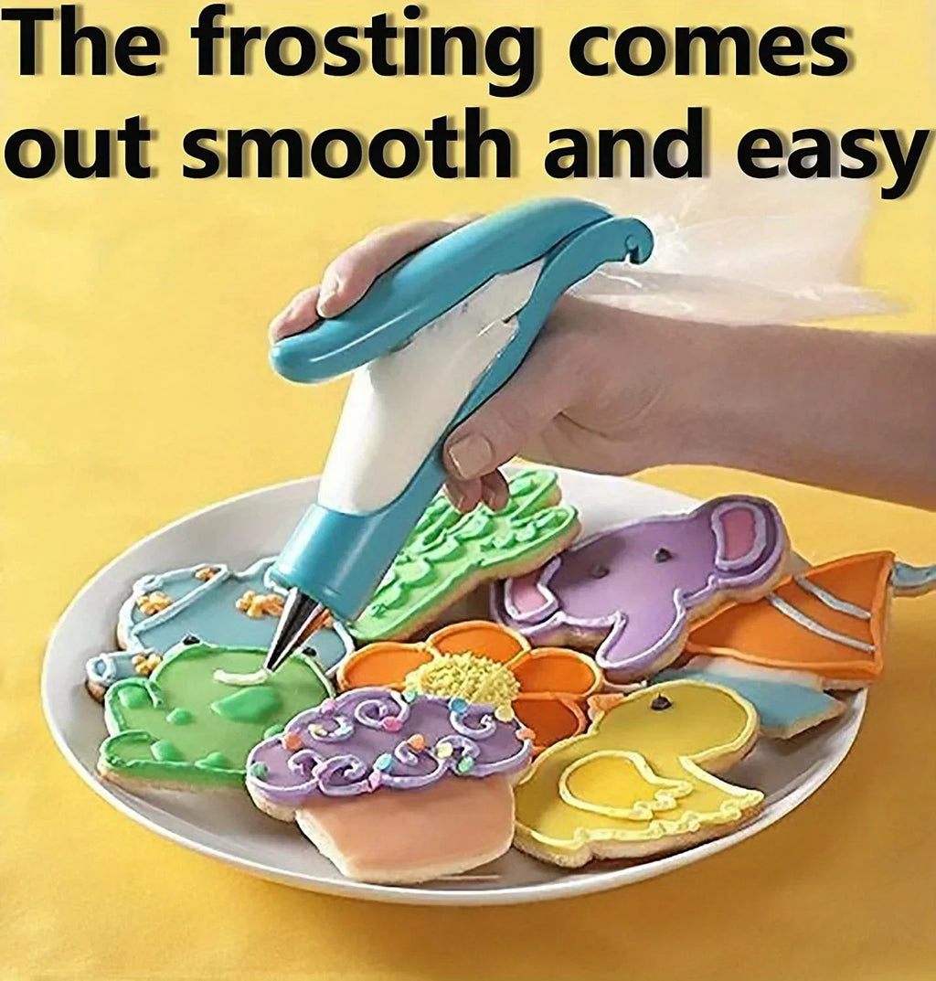 Cake Decorating Tool Set Cake Decorating Pen Baking Tool Kit Pastry Icing Piping Bag Cookie Cream Squeeze Gun Baking Supplies