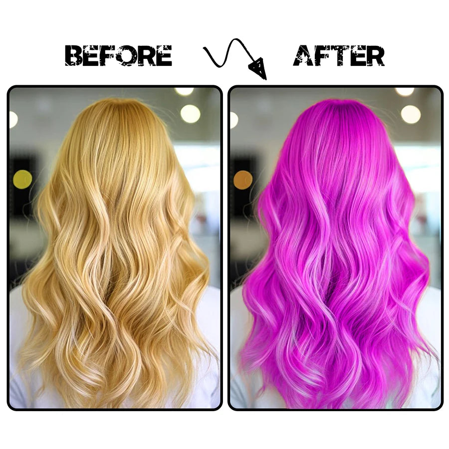 Valentine's Day DIY Hair Dyed Mud Hair Colour Wax Easy To Wash Coloring Cream One-time Hairs Beard and Eyebrows Colour Products