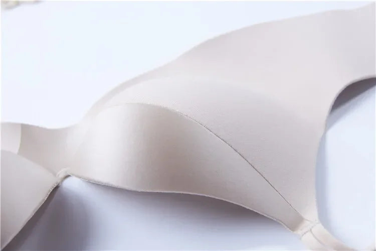 Women Sexy Deep U Cup Bras   Push Up Lingerie Seamless Wire Free Bralette Backless Plunge Intimates Female Underwear