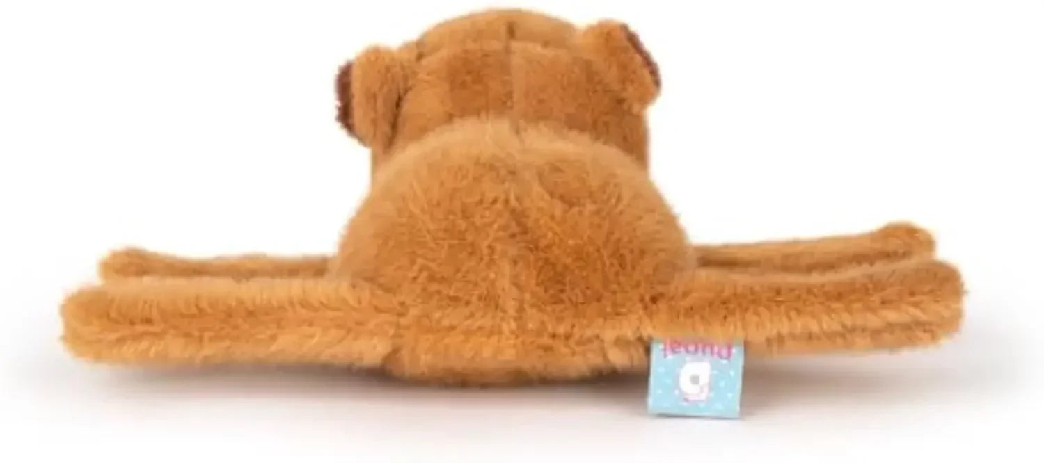 Capybara Fox Plush Wristband, Soft Animal Doll Toy, Cute Christmas Gift for Kids