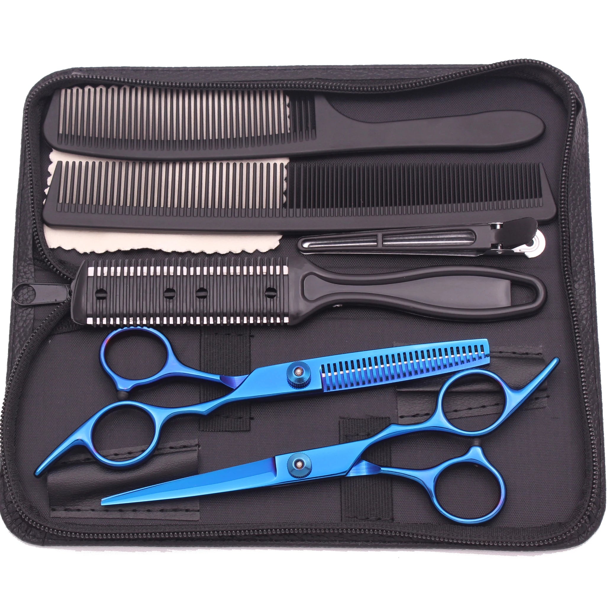 6” Professional Hair Scissors Set – Cutting & Thinning Shears, Japanese Steel