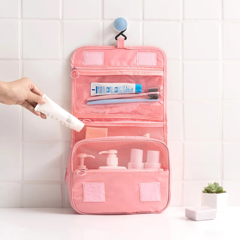 Multi Functional Travel Storage Bag, Hand-held Double-layer Women's Makeup Bag, Men's Travel Grooming Bag