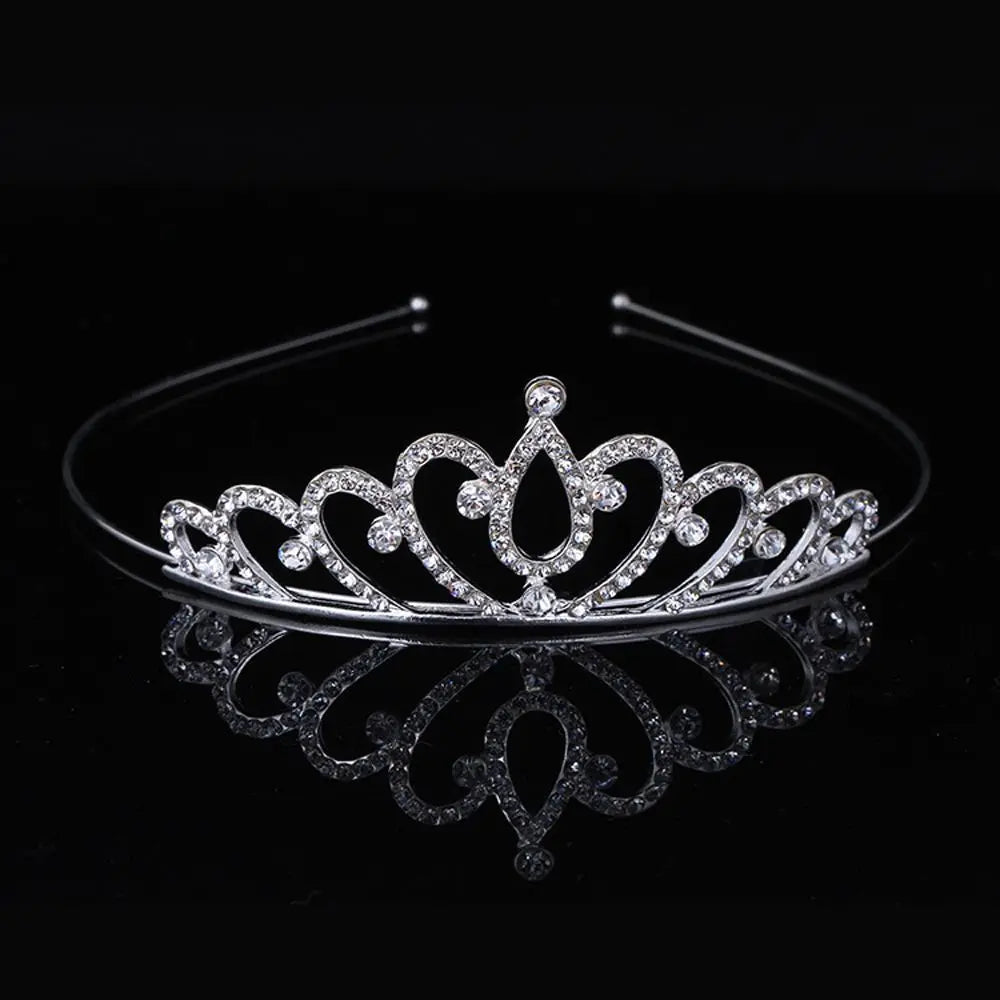 Crystal Wedding Tiaras Bridal Tiara Crown Headbands Women Girl Headpiece Prom Hair Ornaments Wedding Head Jewelry Accessories