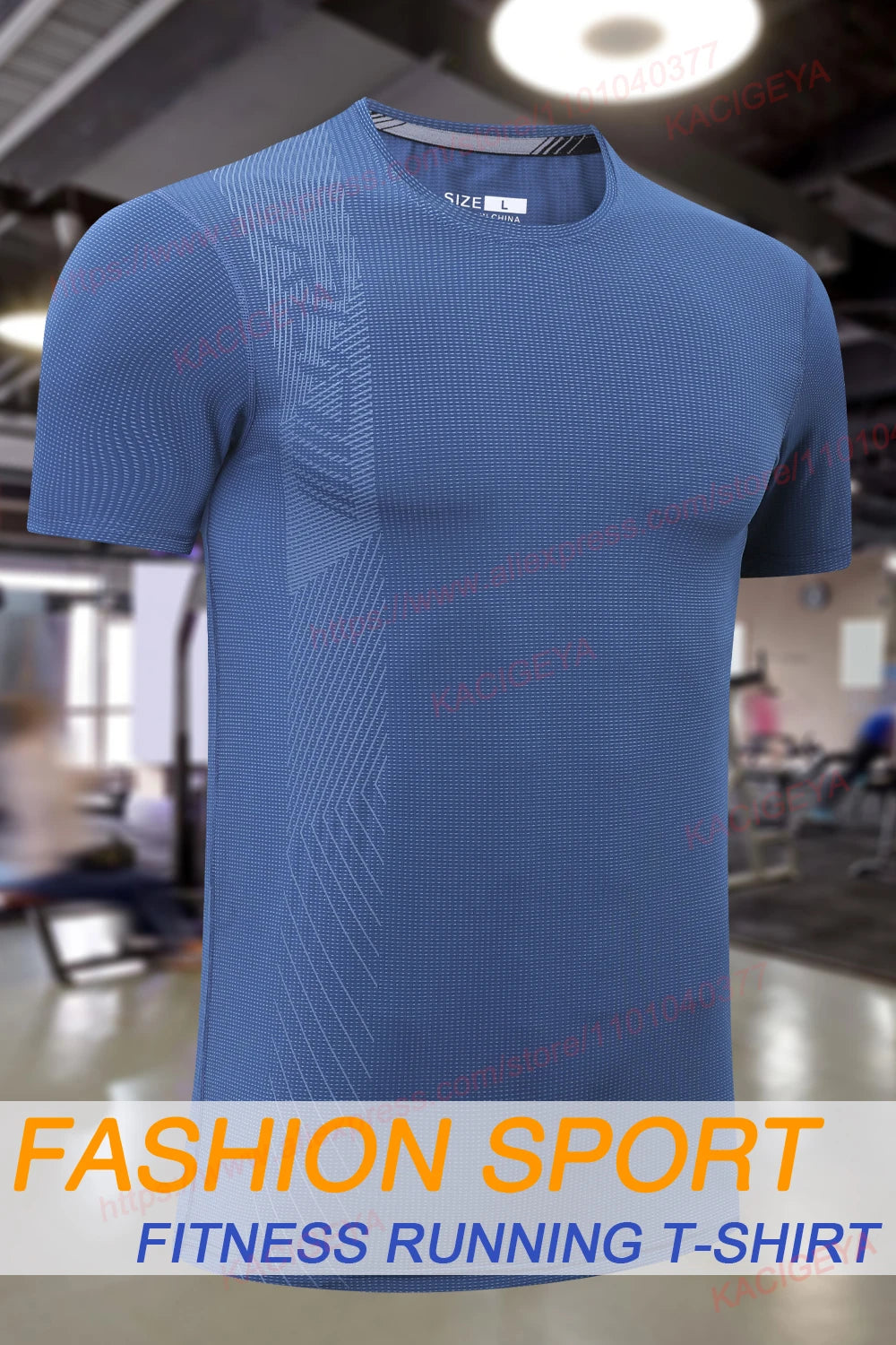 Gym Workout Tees Men Joggers Print Running Sportwear Bodybuilding Short Sleeves Mesh Quick Dry Breathable Training Shirts