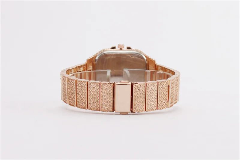 2025 Fashion Watches for Men Women Iced Out Watch Man Luxury Diamond Watch Unisex Quartz Wristwatches Relogio Gift Drop Shipping