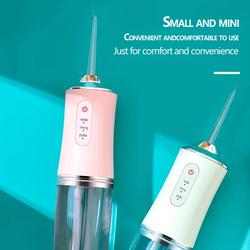 Teeth Oral Irrigator Portable Mouth Washing Machine Interdental Cleaning Irrigator USB Oral Teeth Dental Water Flosser