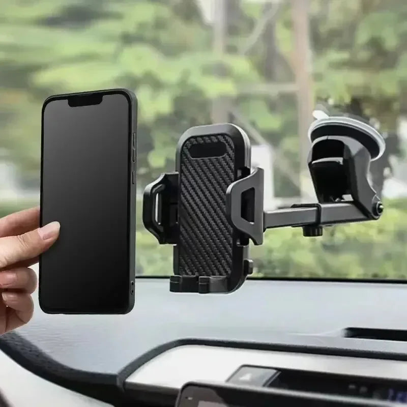 NEW 360° Rotation Car Phone Holder Sucker Mount Cellphone Stand Stable Suction Cup Support in Car Universal Mobilephone Bracket