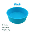 4 5 6 7 8 10 Inch Round Cake Mold Silicone Molds for Cakes Nonstick Cake Pan Baking Forms Pastry Mold