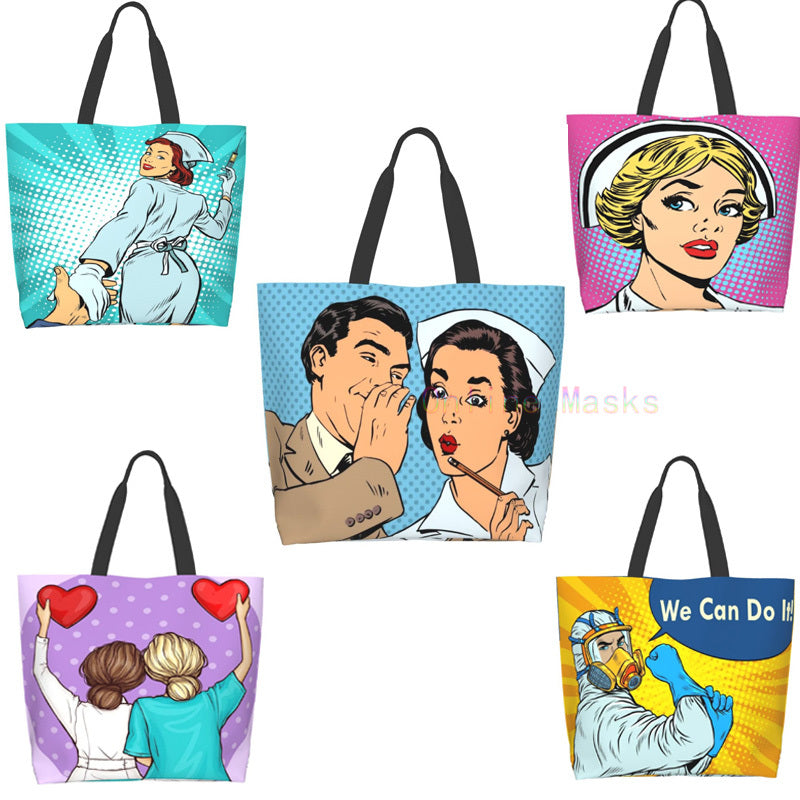 Women Tote Bags African American Woman Shoulder Bag Afro Black Girl Magic Satchel Handbags For Shopping,Work,Grocery,Gym