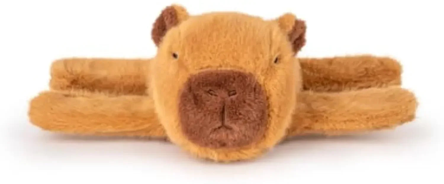 Capybara Fox Plush Wristband, Soft Animal Doll Toy, Cute Christmas Gift for Kids