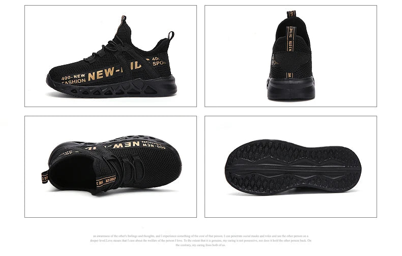 Kids Casual Low Top Lace Up Sneakers Boys Girls Breathable Lightweight Anti Slip Outdoor Walking Children Sports Running Tennis