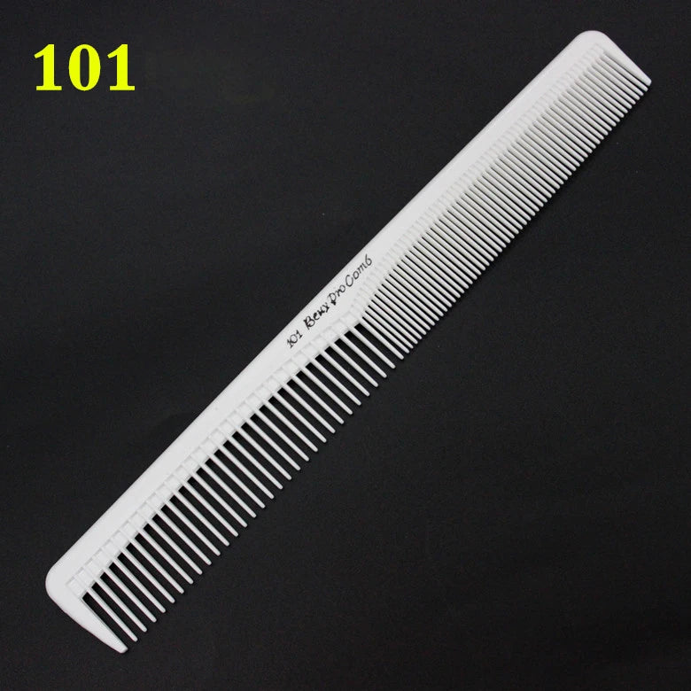 Barber Hair Accessories Professional Hair Cutting Comb Anti-static Flat Head Cutter Comb FineTooth Haircut Brush Salon Tools