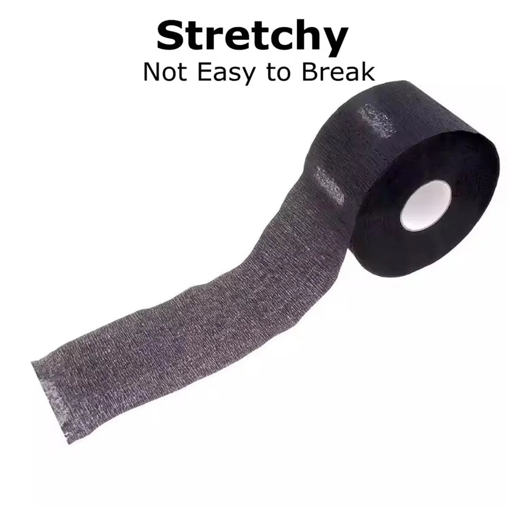 Marseilis1PCS/5PCS Neck Paper Black Salon Barber Hair Dresser Roll Cutting Dressing Hairdressing Collar Accessory Necks Covering