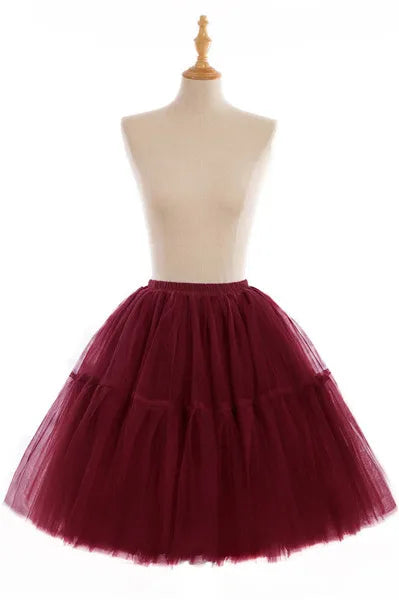 MisShow Women Tutu Short Skirt High Waist Mesh Soft Tulle Skirt Puffy Pettiskirt Prom Ball Gown Party Dance Tutu Dress