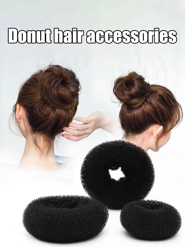 3PCS Maruki Head Hair Curler, Korean Style Versatile Hair Accessories, Fluffy Curled Lady Easy Big Ring Hair Styling Tools