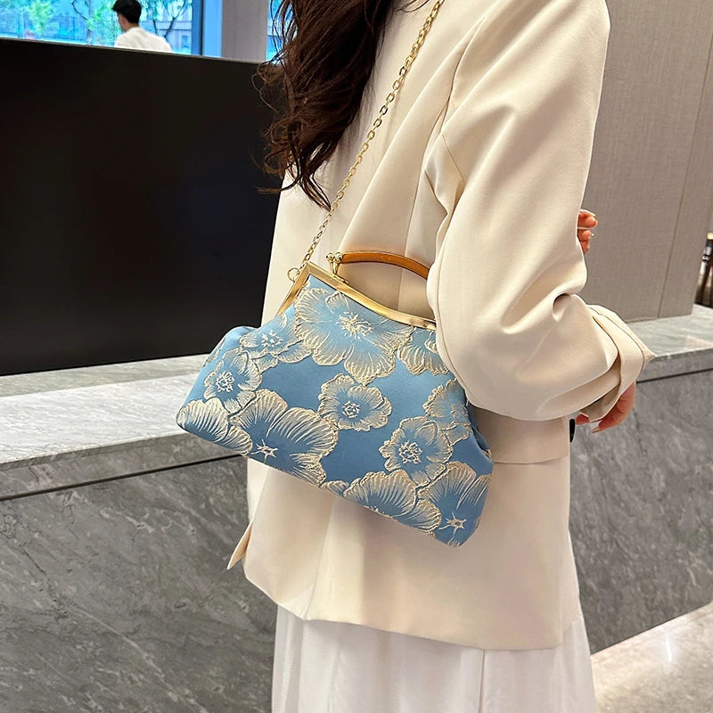 Women Party Dinner Bag Fashion Exquisite Ladies Dinner Bag Luxury Elegant Chain Simple Formal Gorgeous Crossbody Daily use Purse