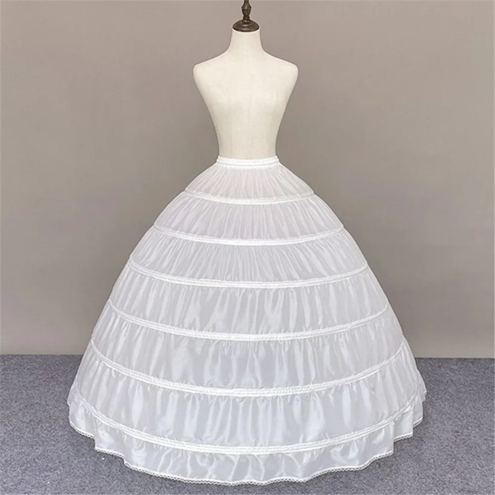 Original Underskirt New 6 Steel ring 110cm Long Oversized Wedding Dress For Brides With Floor Length Dress Support Adjustable Fi
