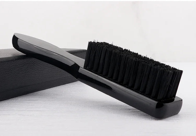 Professional Solid Wood Hairdressing Soft Hair Cleaning Brush Barber Neck Duster Brush Hair Remove Comb Hair Styling Tools Combs