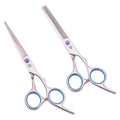 Hair Scissors Purple Dragon 6" Stainless Barber Shears Cutting Shears Thinning Scissors Set Salon Hairdressing Scissors Z1001