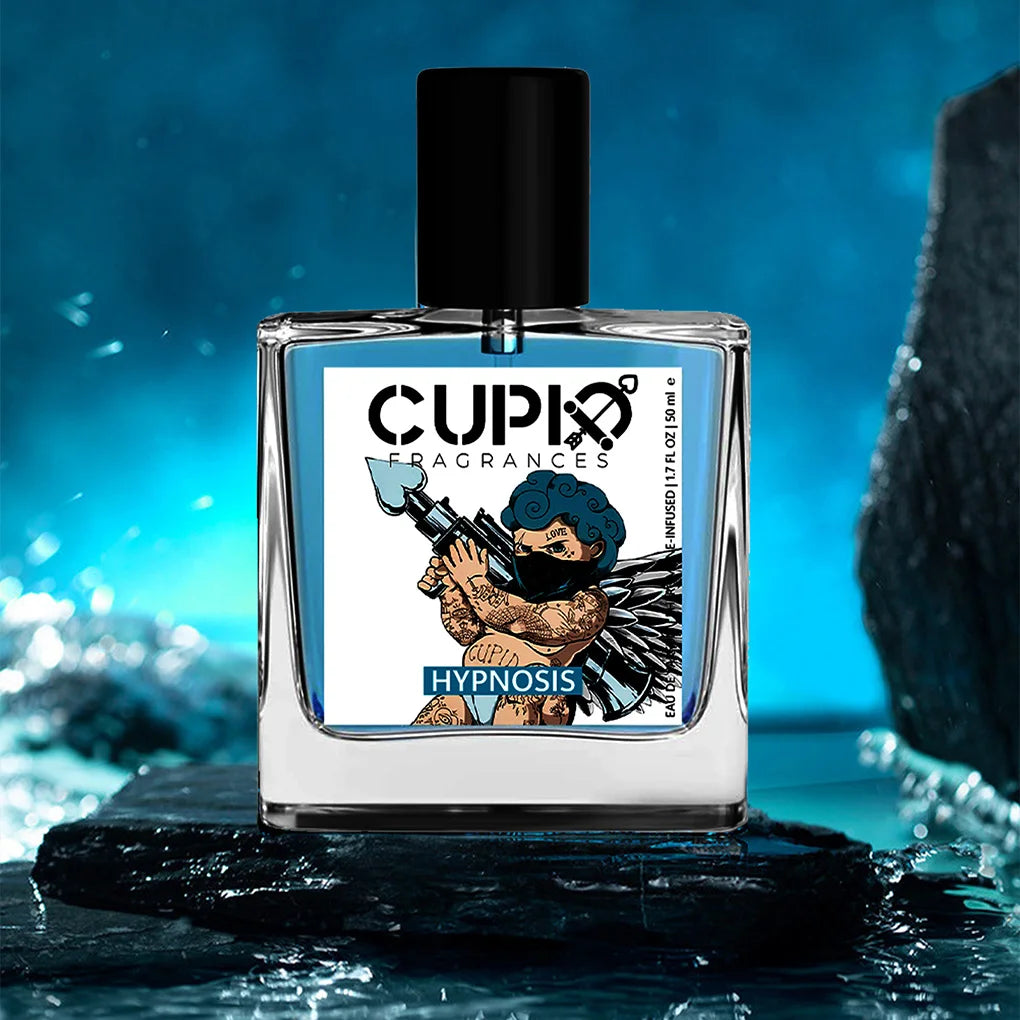 CUPID Fragrance 50ML Men's 2 in 1 Cologne Luxurious Scent for the Modern Gentleman Comes with 2*5ML Portable Perfumes