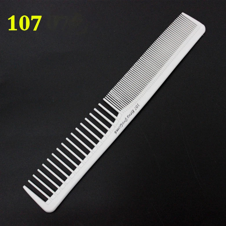 Barber Hair Accessories Professional Hair Cutting Comb Anti-static Flat Head Cutter Comb FineTooth Haircut Brush Salon Tools