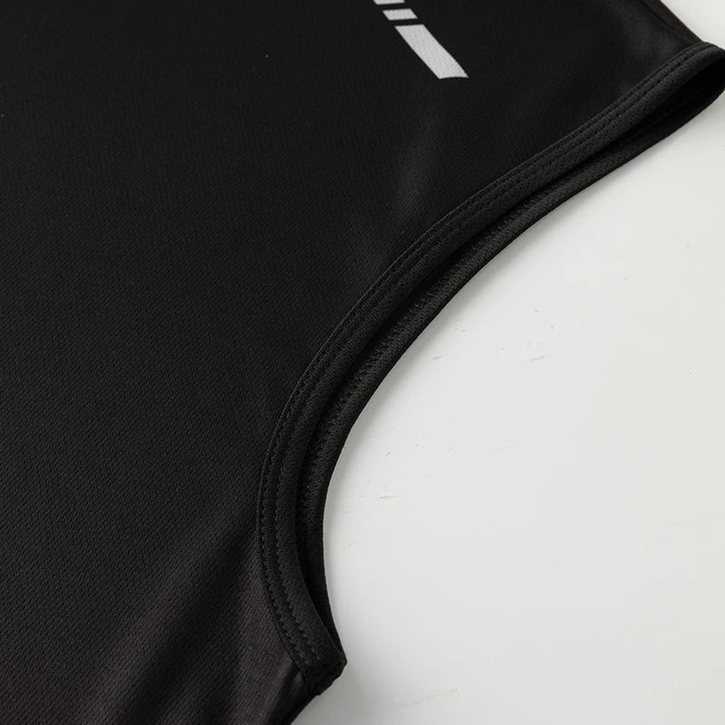 Men's Gradient Sports Vest Lightweight Sleeveless round Neck T-Shirt Summer Running Trendy Loose Fit Youth Cross-Border