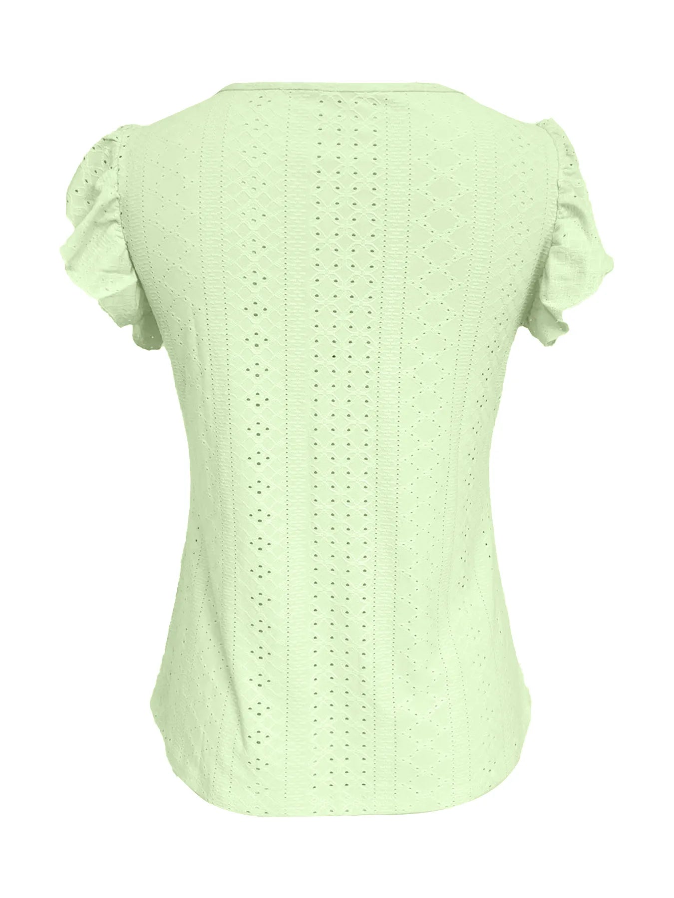 2025 Women's Sexy Tops Casual Solid Color V Neck Short Sleeve Shirts Summer Women's Button Casual Ladies Loose Fashion Blouses