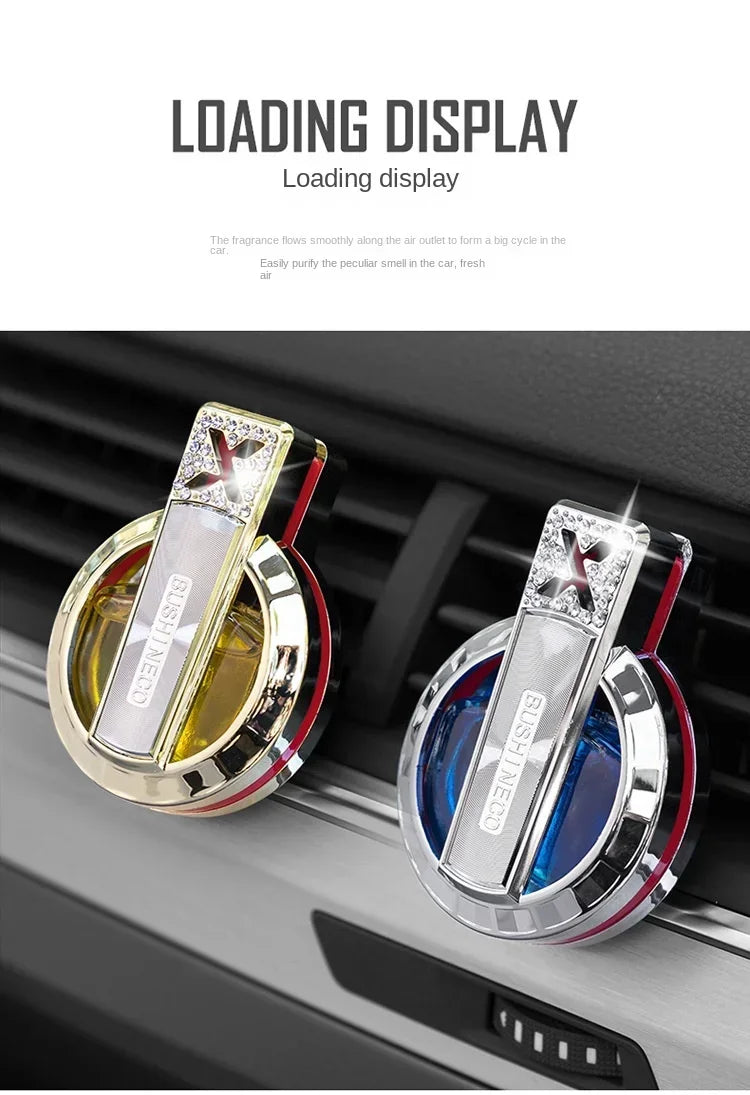Car Perfume Air Freshener Auto Vent Aromatherapy High-End and Elegant Car Perfume Good Gifts for Women Long Lasting Perfume