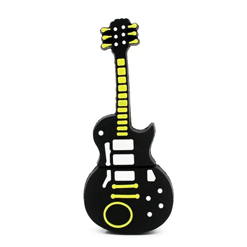 Cartoon Cle Usb Pendrive Guitar Piano Accordion USB Flash Drive  128GB 64GB 32GB 16GB 8GB 4GB USB 2.0 Memoria Stick Pen Drive