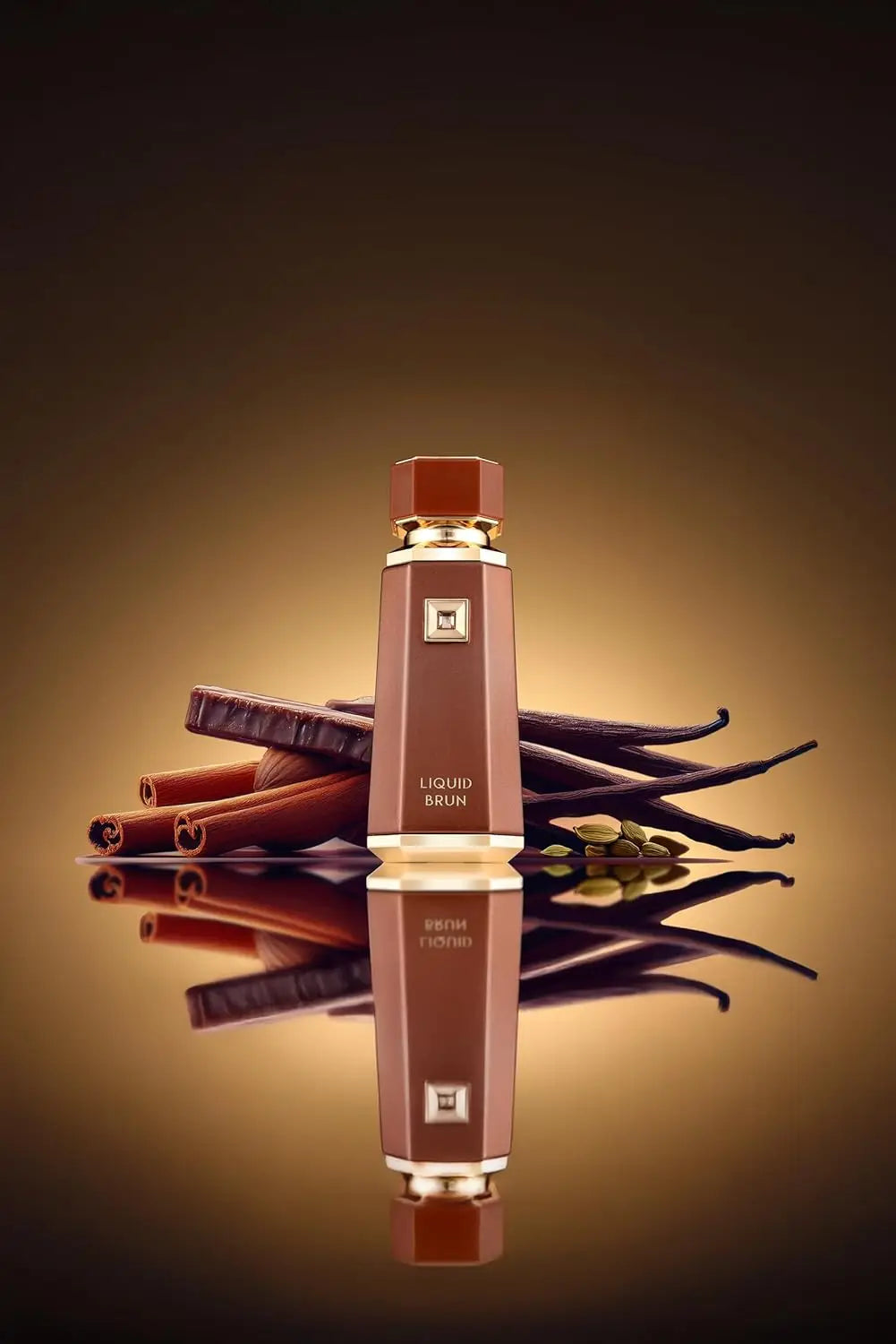 French Avenue Liquid Brun EDP for Men 3.4oz/100ml – Warm Woody Amber Long Lasting Cologne, Holiday Gift