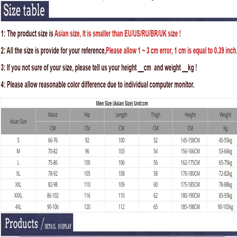 Quick Dry Stretch Thin Pants Men Casual Sport Joggers Streetwear Track Reflective Trousers Pantalon Sweatpants 4XL Men Clothing