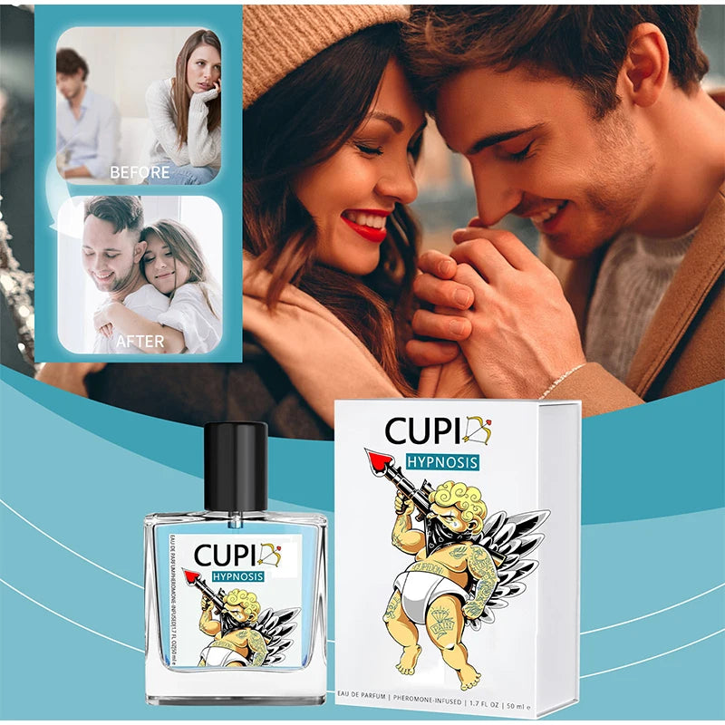 Cupid Cologne Perfume Pheromone Fragrance Spray of Man to Attract Women,Seductive Flirting Scent Female Dating,Angel Body Mist