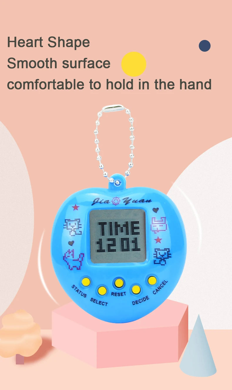 Kids Electronic Pets Game Tamagotchi Handheld Game Console Toy in Russian Original German Spanish Polish Virtual Digital Pet Toy