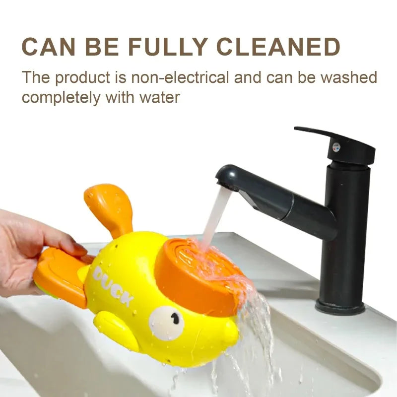 Pet Treat Dispenser-Interactive Dog Toys, Anti Gulping Duck Slow Feeder,cat Dog Treat Dispensing with Button,for Dogs Training